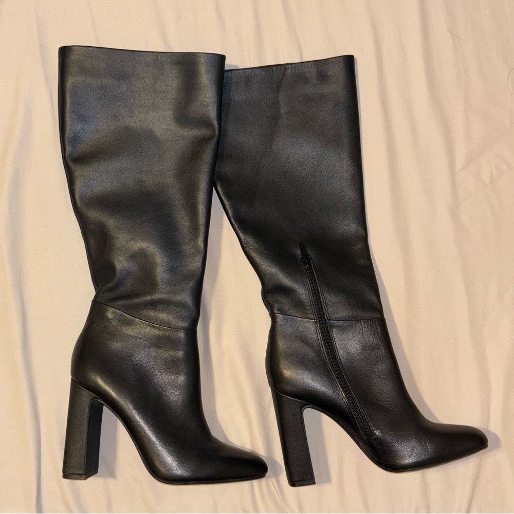 Steve Madden - Knee High Block Heel Boots